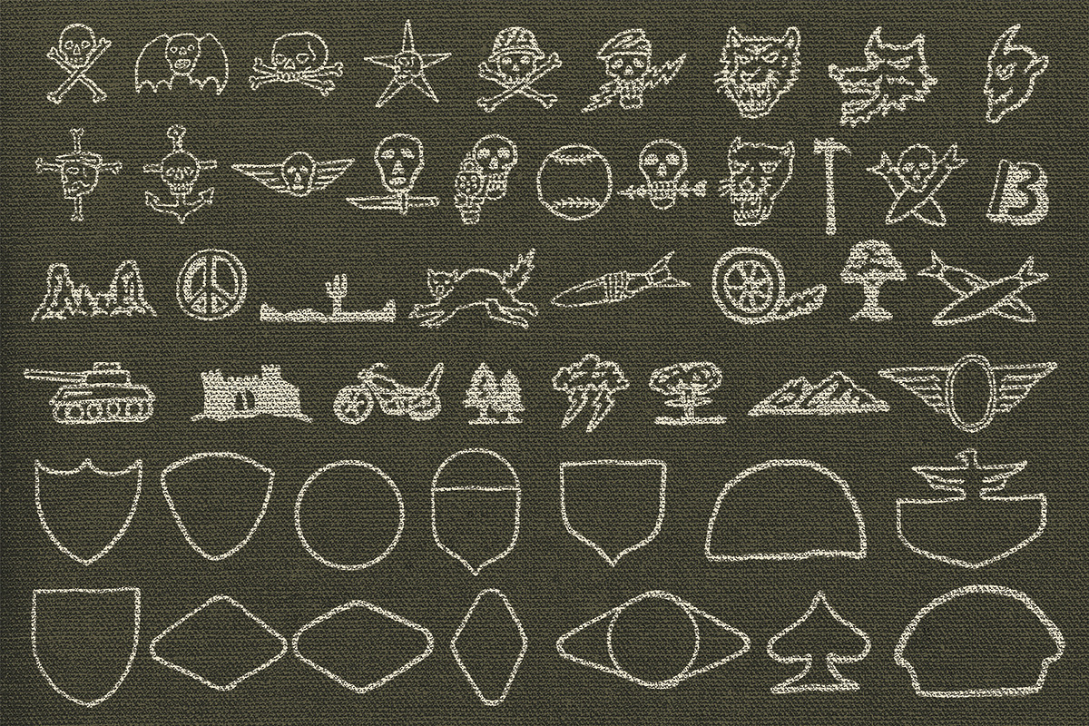 Neblat Stencil Font, a Handwritten Font by AROKA (Photo 5 of 6)