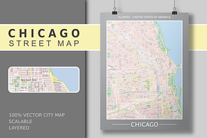 Chicago Street Map - City Map