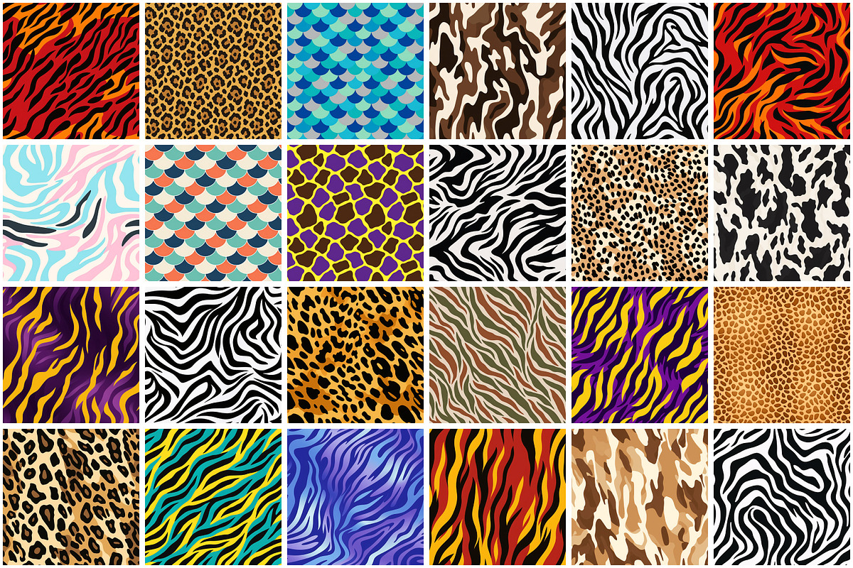 Animals Skin Pattern, a Pattern Graphic by Forhadx5 (Photo 5 of 19)