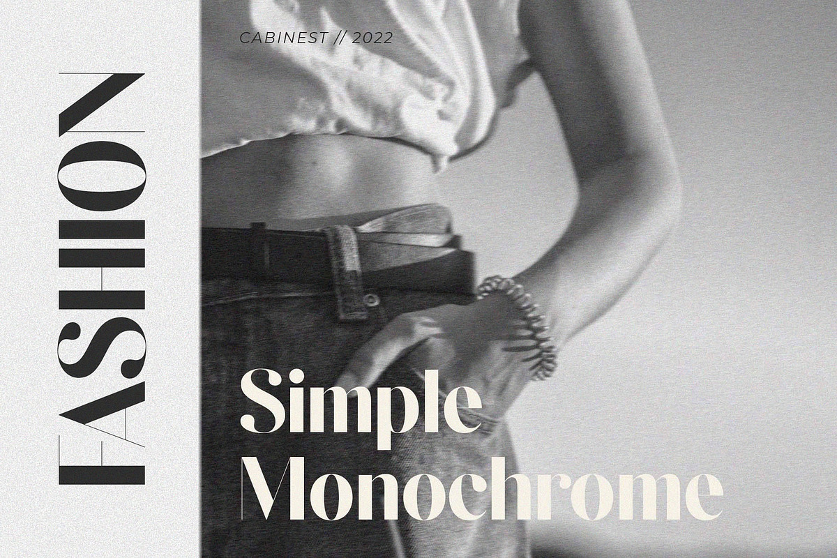 Cabinest – Contrast Sans Serif, a Sans Serif Font by BrandSemut (Photo 8 of 12)
