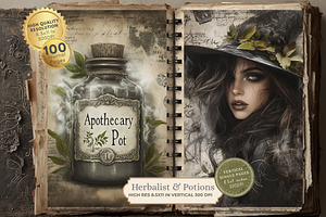 Herbalist Junk Journal Kit
