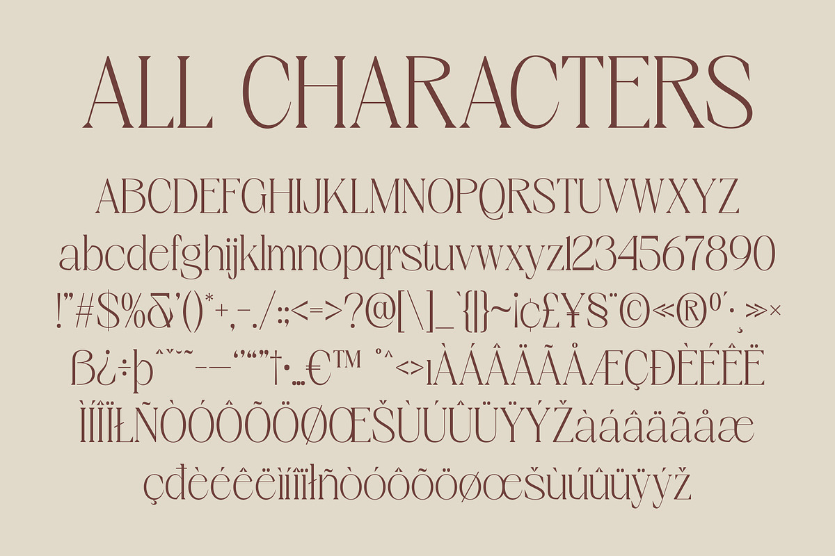 CS Asher – Elegant Font, a Serif Font by Craft Supply Co. (Photo 8 of 8)