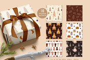 Boho Christmas collection, a Seasonal Illustration by JulzaArt (Thumbnail 4 of 8)