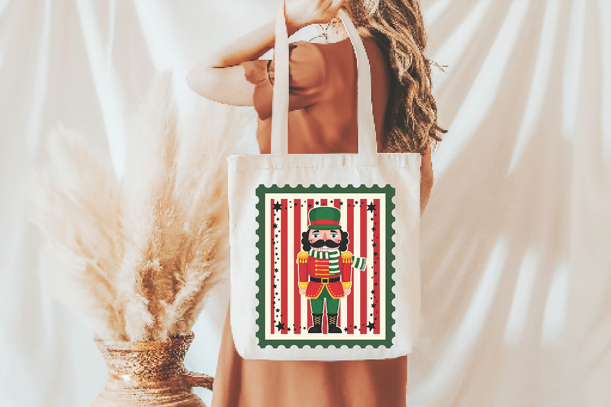 Christmas Coquette Nutcracker Stamps, an Illustration by Libby Wishes (Photo 3 of 5)