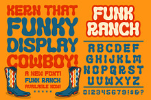 Funk Ranch Display Font
