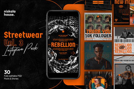 SALE! Streetwear Vol3 Instagram Pack