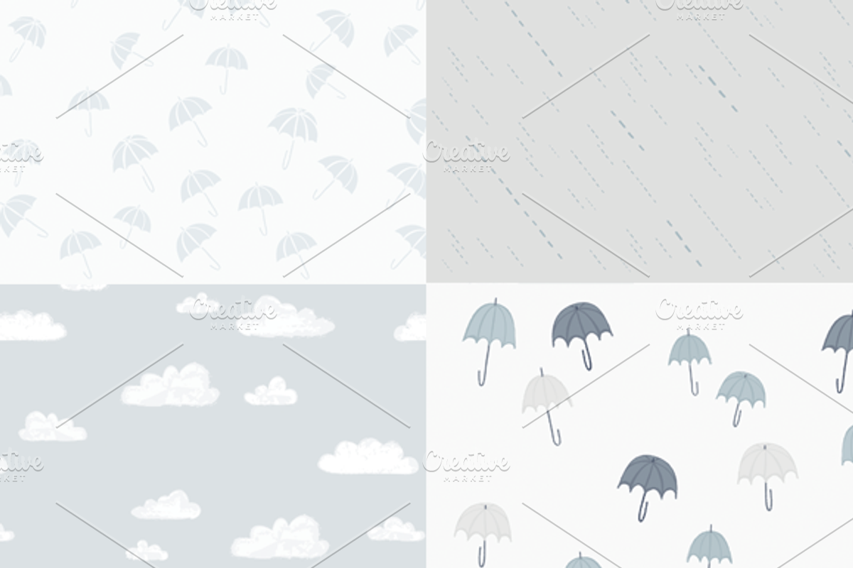 Rain Shower - Patterns preview 2