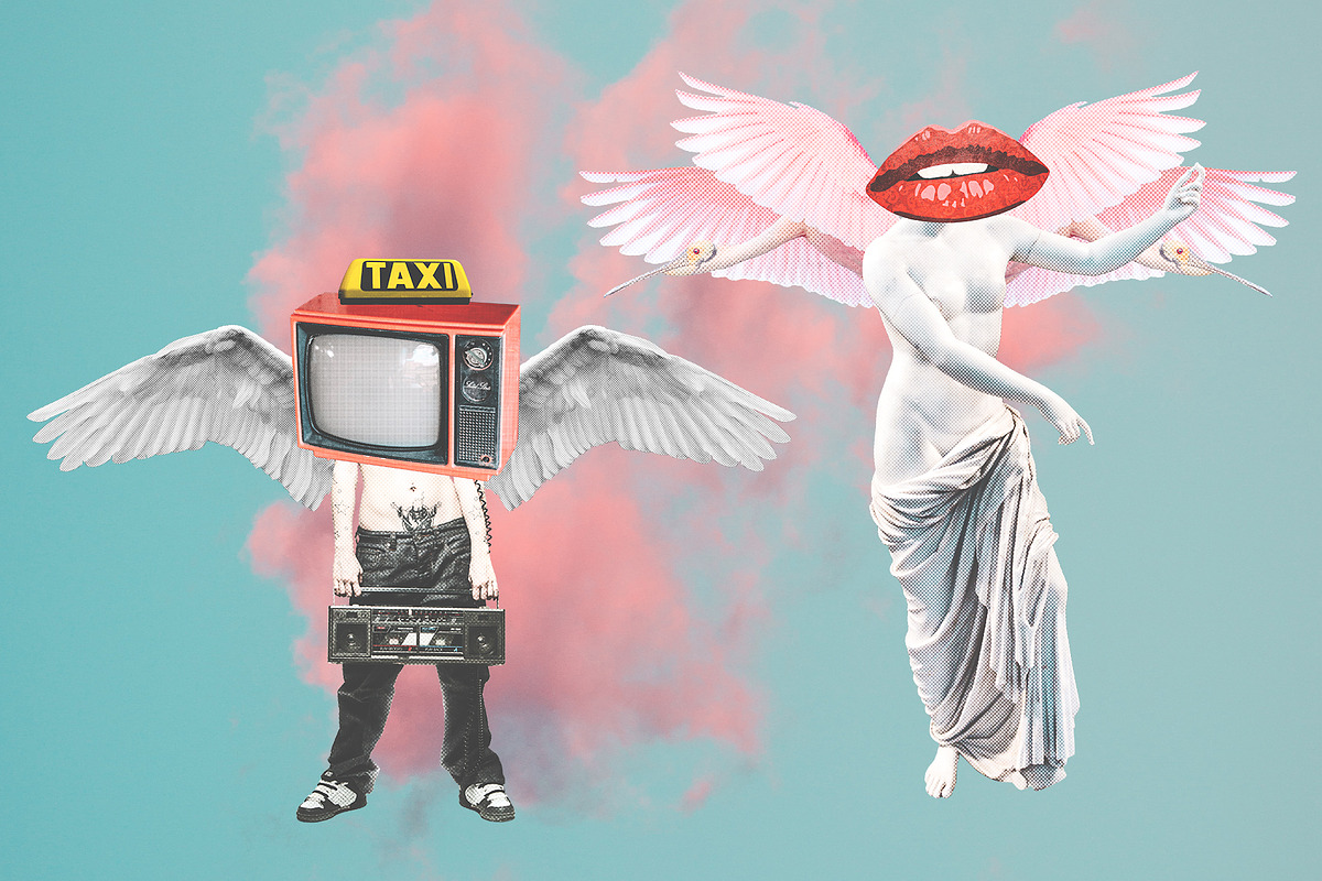 Collage Creator - 1400+ Cutouts, an Object Graphic by Graphicdome (Photo 45 of 47)