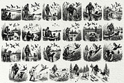 Hunting Scenes SVG Graphics, a Sport Illustration by DENIDigitalArtSudio (Thumbnail 2 of 10)