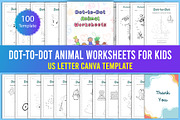 Kids Activity Book Mega Bundle, a Stationery Template by Designmela01 (Thumbnail 4 of 9)