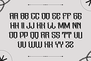 Taeob Gothic - Logo Blackletter Font, a Blackletter Font by Nirmana Visual (Thumbnail 5 of 15)