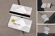 Credit and Debit Card Mockup, a Business Card Template by kebunmockup (Thumbnail 1 of 5)