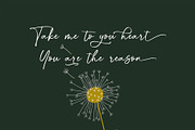 Through Script, a Script Font by moriztype (Thumbnail 3 of 11)