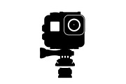60 Action Camera Silhouette Icon, an Illustration by Artivon (Thumbnail 59 of 61)