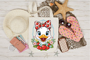 Funny Nervous Goose PNG Clipart, an Illustration by Designking (Thumbnail 3 of 4)