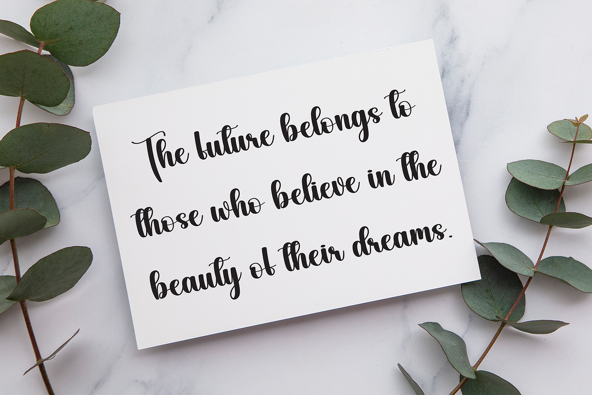 Downtown | Script Font, a Handwritten Font by Scratchones (Photo 3 of 9)
