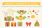 Xmas Icons Patterns Banners, an Illustration by LazyCrazy (Thumbnail 4 of 4)