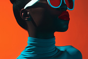 109 Fashion models in sunglasses, a Beauty & Fashion Photo by Handmadefont (Thumbnail 15 of 113)