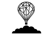 Hot Air Balloon Silhouette Bundle, an Object Illustration by Gaye Art (Thumbnail 21 of 31)