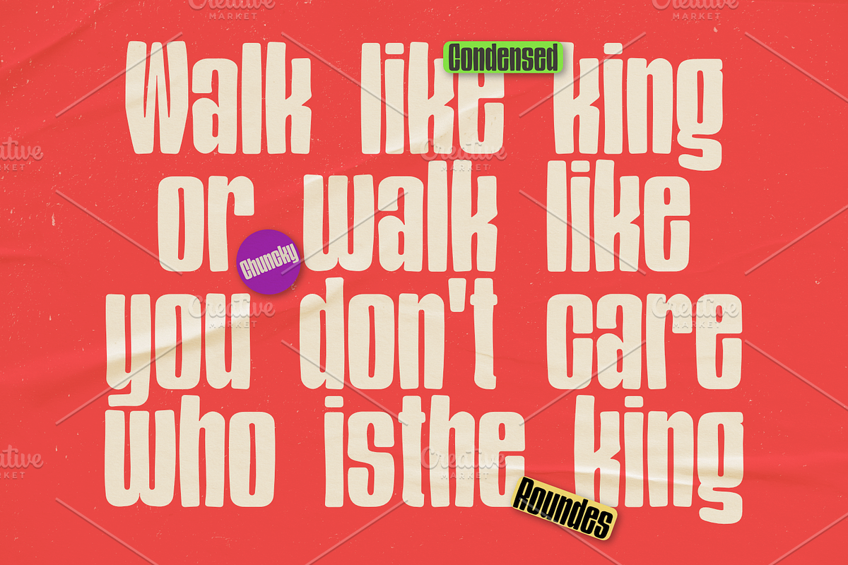 Magone - Condensed Display Font, a Sans Serif Font by Linecreative (Photo 3 of 8)