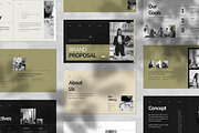 Brand Proposal Template | CANVA, a Presentation Template by White Graphic (Thumbnail 6 of 6)