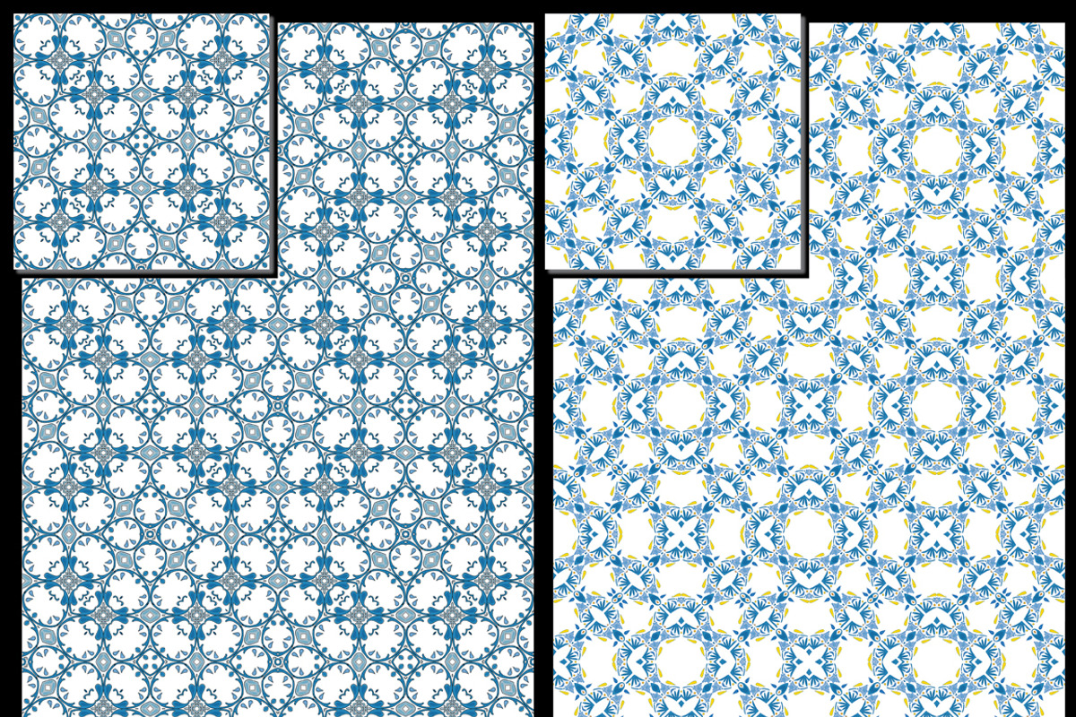 Set 72 - 6 Seamless Patterns, a Pattern Graphic by Little Bird (Photo 3 of 6)