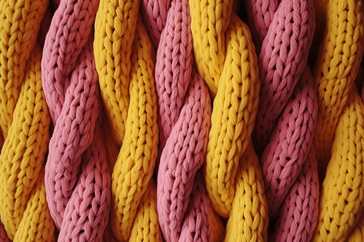 Knitted - 53 images, a Texture Illustration by Handmadefont (Photo 5 of 12)