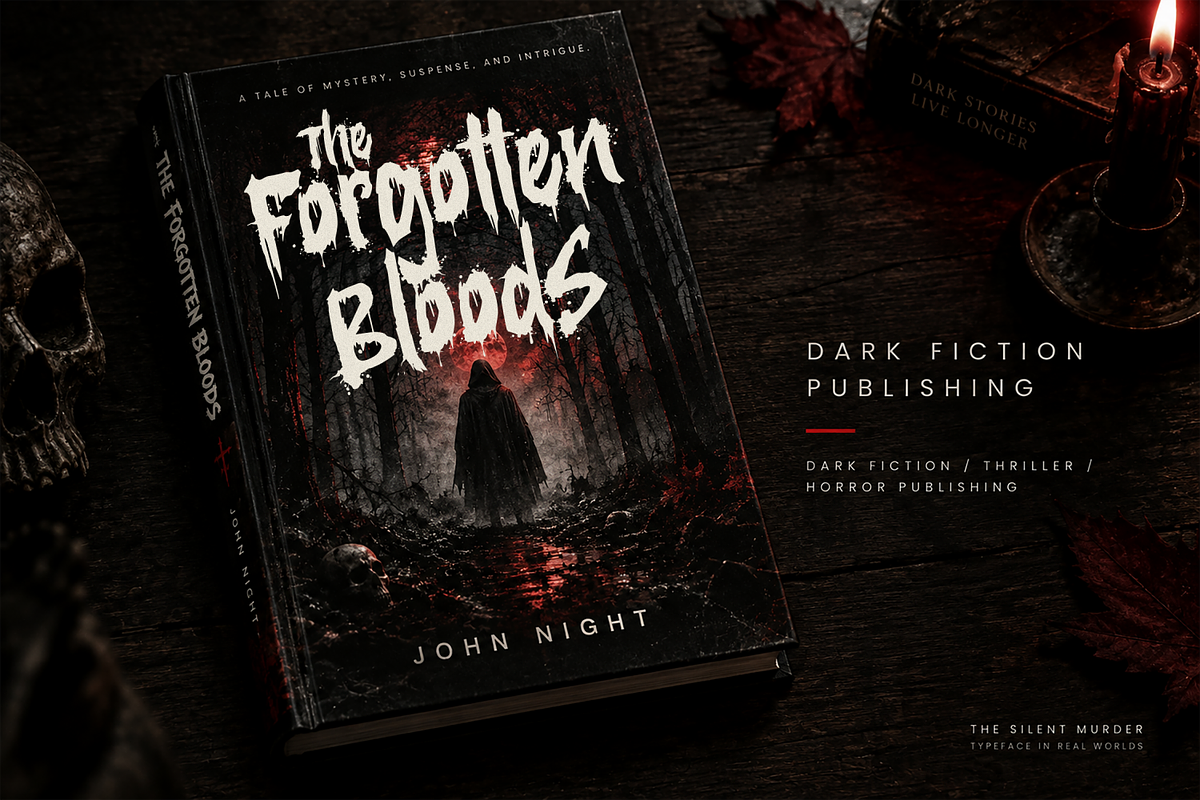 The Silent Murder - Bloody Typeface, a Sans Serif Font by agnyhasyastudio (Photo 5 of 16)