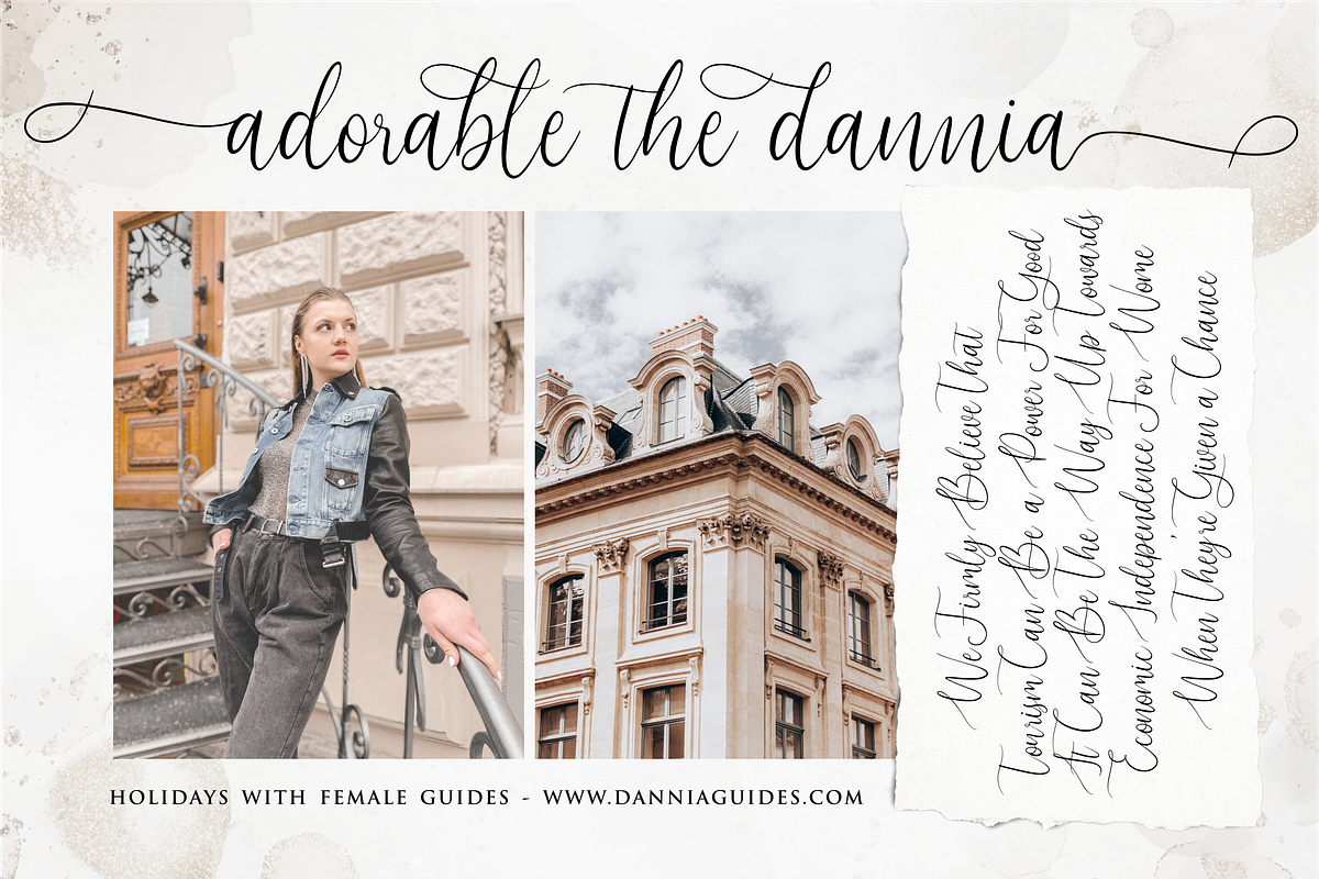 Val Edeline Font, a Script Font by Allouse Studio (Photo 9 of 12)