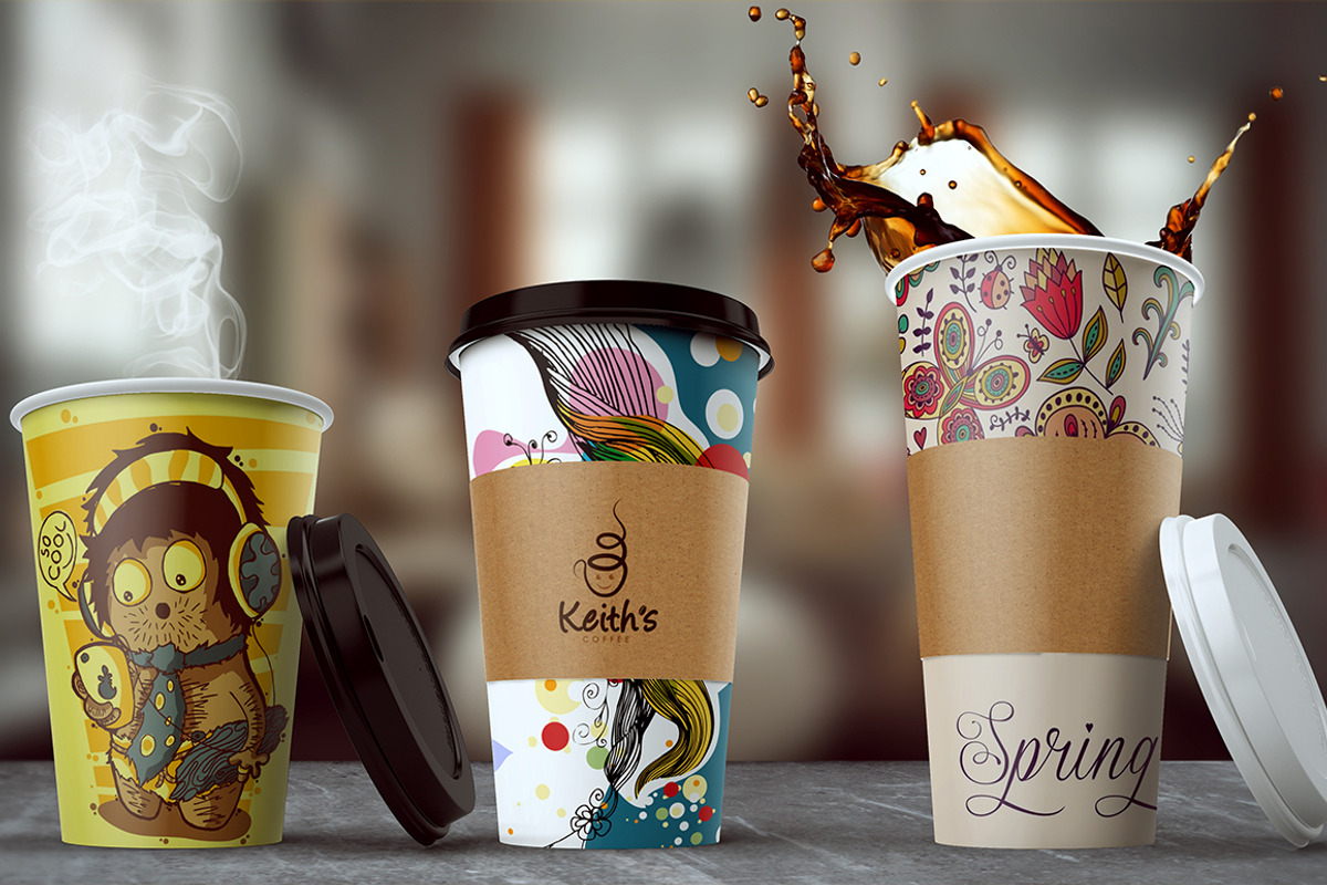Coffee Cup Mockup, a Cups & Container Mockup by MahmoudRafik (Photo 2 of 6)