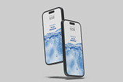 iPhone 16 - App Presentation Mockup, an iPhone Mockup by lamorastudio (Thumbnail 3 of 13)
