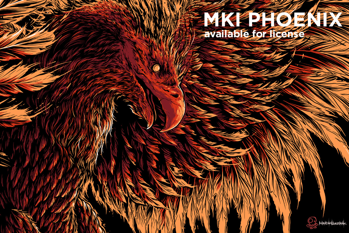MKI PHOENIX, an Illustration by MindkillerINK (Photo 1 of 2)