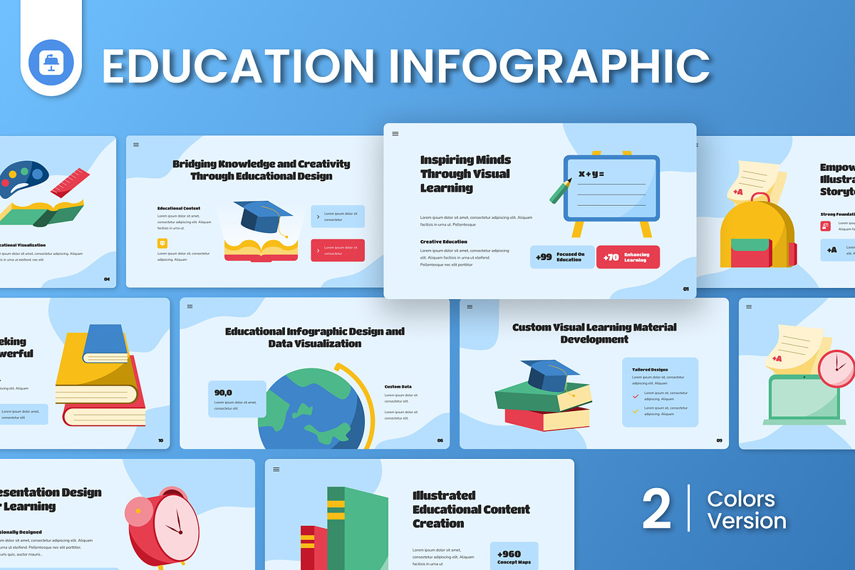 Education Infographic Keynote, a Presentation Template by Antstheme (Photo 1 of 4)