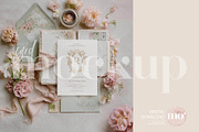 Vintage Elegant Greeting Card Mockup, a Product Mockup by MoMockups (Thumbnail 1 of 5)