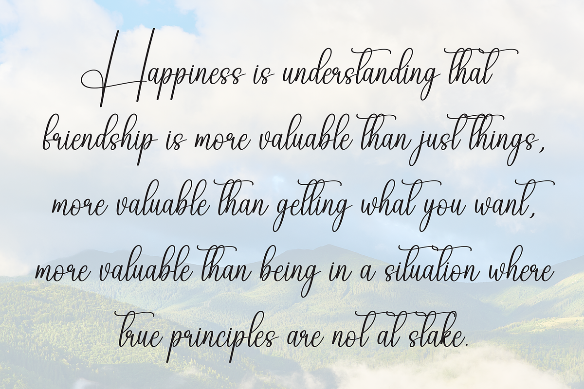 Angel Beach | Script Font, a Handwritten Font by Scratchones (Photo 6 of 8)