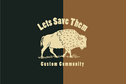 Farm (Horse,Pig,Deer,Bison,Cow,Goat), an Animal Illustration by Ben studio (Thumbnail 4 of 4)