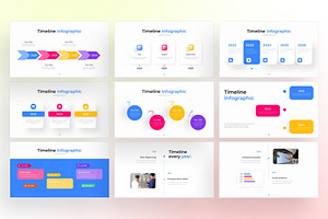 Year Timeline PowerPoint Infographic