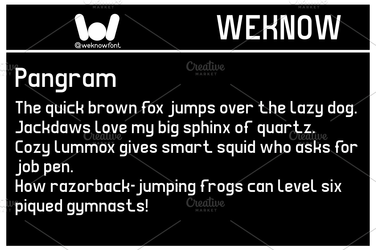 Neutral font, a Sans Serif Font by weknow (Photo 6 of 8)