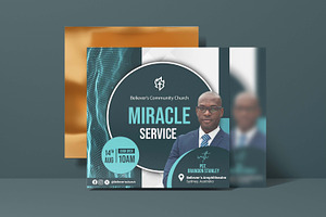 Church Service Flyer