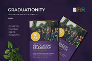 Graduationity - Invitation, a Design Template by VUNIRA (Thumbnail 1 of 2)