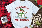 I’m Having a Meltdown, Christmas PNG, an Illustration by Canvas Craft (Thumbnail 4 of 6)