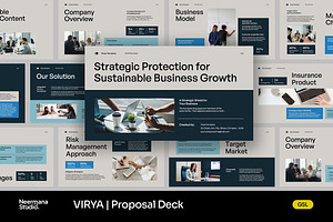 VIRYA | Marketing Proposal Deck GSL, a Presentation Template by Neermana