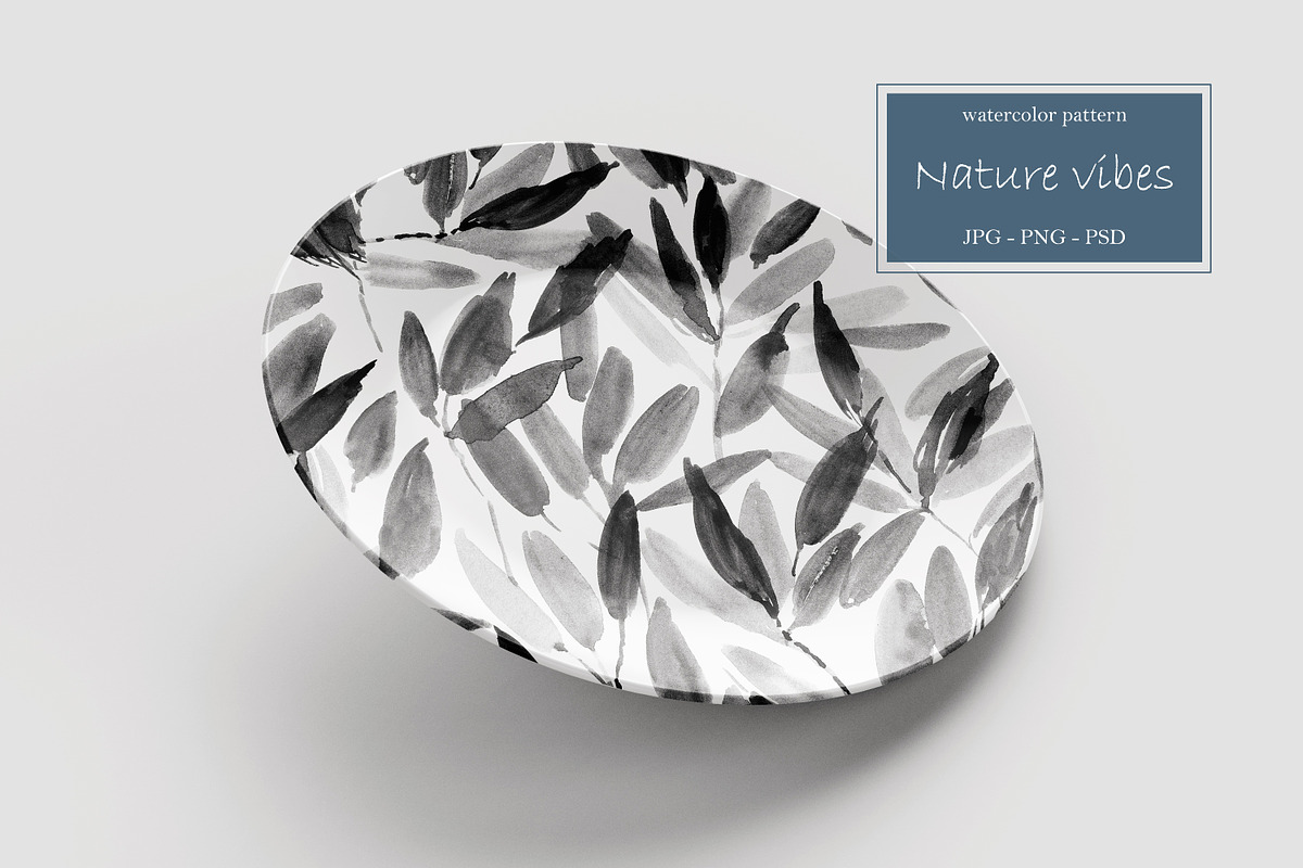Nature vibes - seamless pattern, a Pattern Graphic by Katerina Tova (Photo 9 of 16)