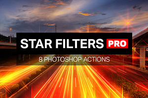 Star Filters Pro - 8 PS Actions, an Action Add-On by SparkleStock