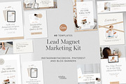 Lead Magnet Marketing Templates, a Social Media Template by Tabitha Emma (Thumbnail 1 of 10)