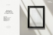 Black Frame Mockup | DIN A PSD, a Household Mockup by momomockps (Thumbnail 4 of 6)