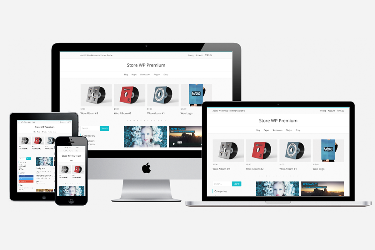 Store WP Premium, a WordPress Template by Iografica Themes (Photo 1 of 2)