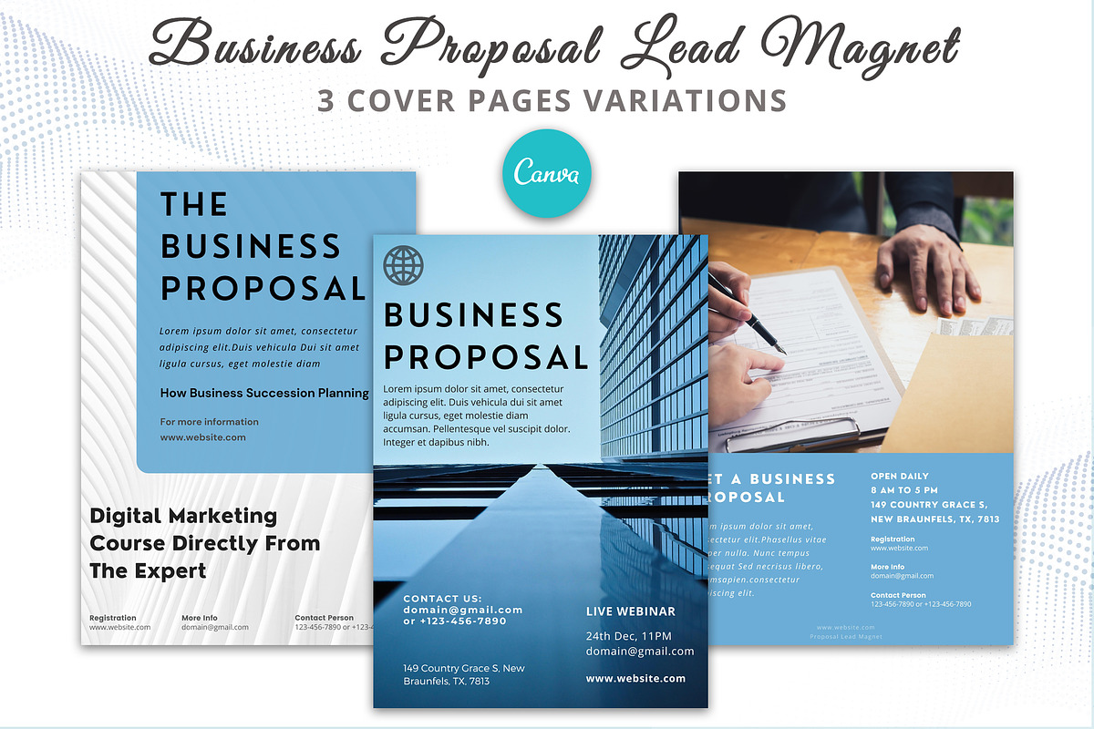 Business Proposal Lead Magnet, an Email Template by Pennyblack Templates (Photo 3 of 4)