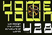 UT Xinka - A Reverse Display Font, a Sans Serif Font by Universitype (Thumbnail 2 of 12)