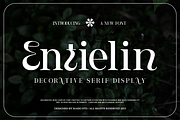 Entielin Decorative Serif Font, a Serif Font by Rasio Studio (Thumbnail 1 of 9)